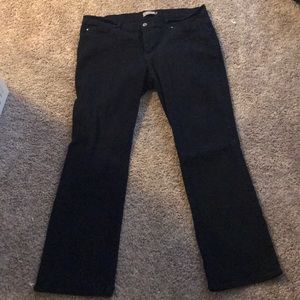 Sexy bootcut black jeans!